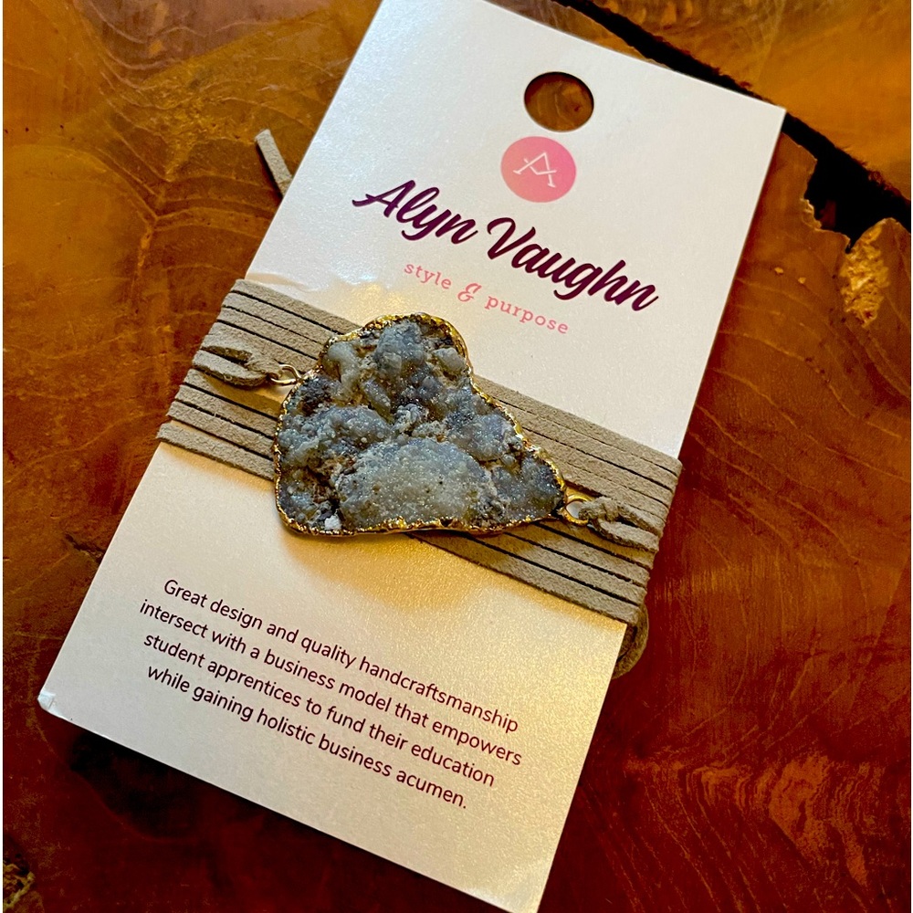 Alyn Vaughn wrap bracelet, choker or headband